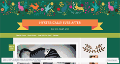 Desktop Screenshot of hystericallyeverafterblog.com